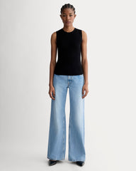 womens-ultrafine-merino-ribbed-shell-tank-black