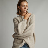 womens-superfuzz-alpaca-oversized-crew-light-oat | primary