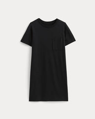 womens-organic-weekend-tee-dress-black | alt