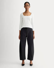 womens-pointelle-scoop-neck-top-white