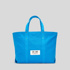 unisex-organic-canvas-weekender-brilliant-blue | primary