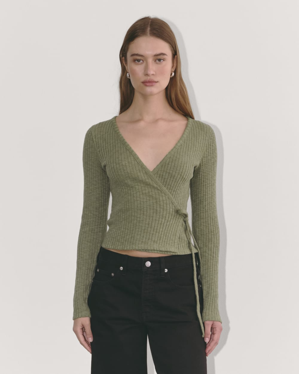 womens-rib-knit-wrap-top-kalamata | primary