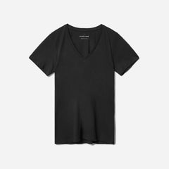 womens-organic-cotton-v-neck-black | alt