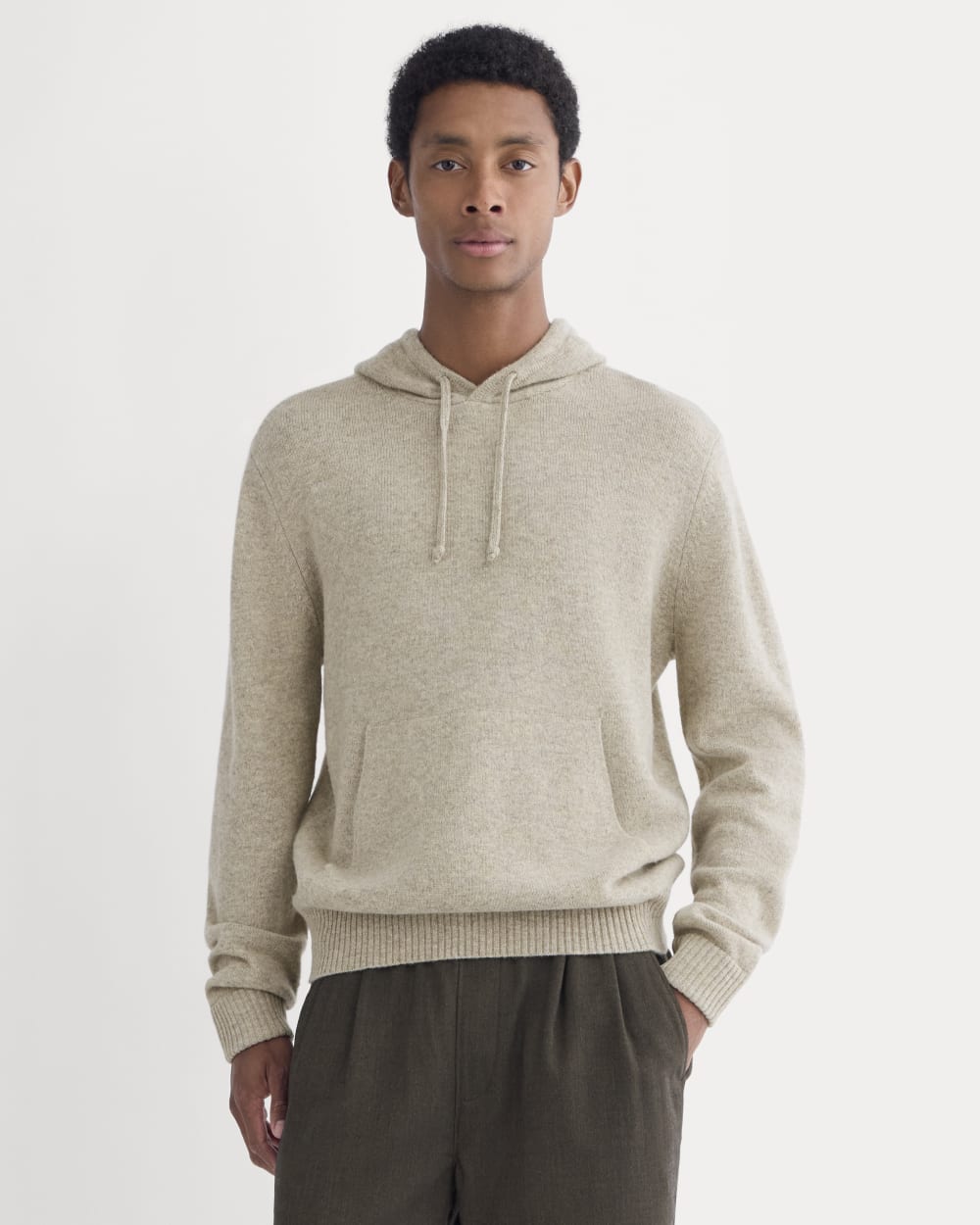 mens-felted-wool-hoodie-heather-gravel | primary