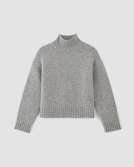 womens-cloud-oversized-turtleneck-heather-grey | alt