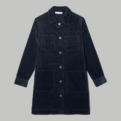 womens-corduroy-long-shirt-navy | alt
