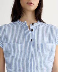 womens-linen-workwear-midi-dress-bluebell-bone