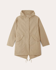 womens-renew-anorak-jacket-trench-coat-khaki | alt