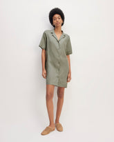 womens-linen-ss-shirt-dress-sage-green | primary
