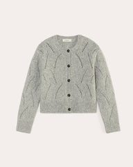 womens-pointelle-cardigan-cloud-heather-grey | alt