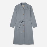 womens-gathered-mac-trench-smoke | alt