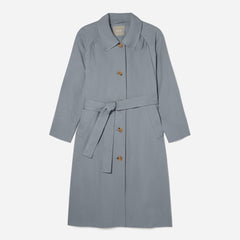 womens-gathered-mac-trench-smoke | alt