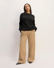 womens-cotton-honeycomb-square-crew-black