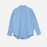 womens-oversized-poplin-shirt-blue-stripe | alt
