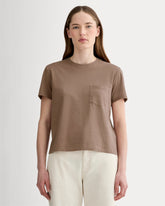 womens-organic-cotton-box-cut-pocket-tee-mocha | primary