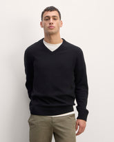 mens-cashmere-vneck-black | primary
