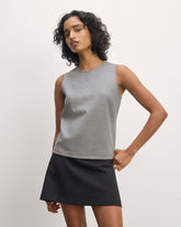 womens-dream-shell-tank-mid-heather-grey | primary