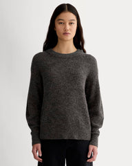 womens-alpaca-ribbed-cocoon-crew-dark-charcoal | primary
