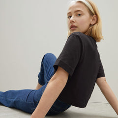 womens-organic-cotton-cropped-tee-black