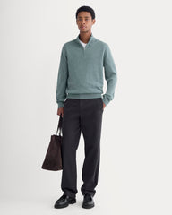 mens-cashmere-quarter-zip-sweater-denim-blue