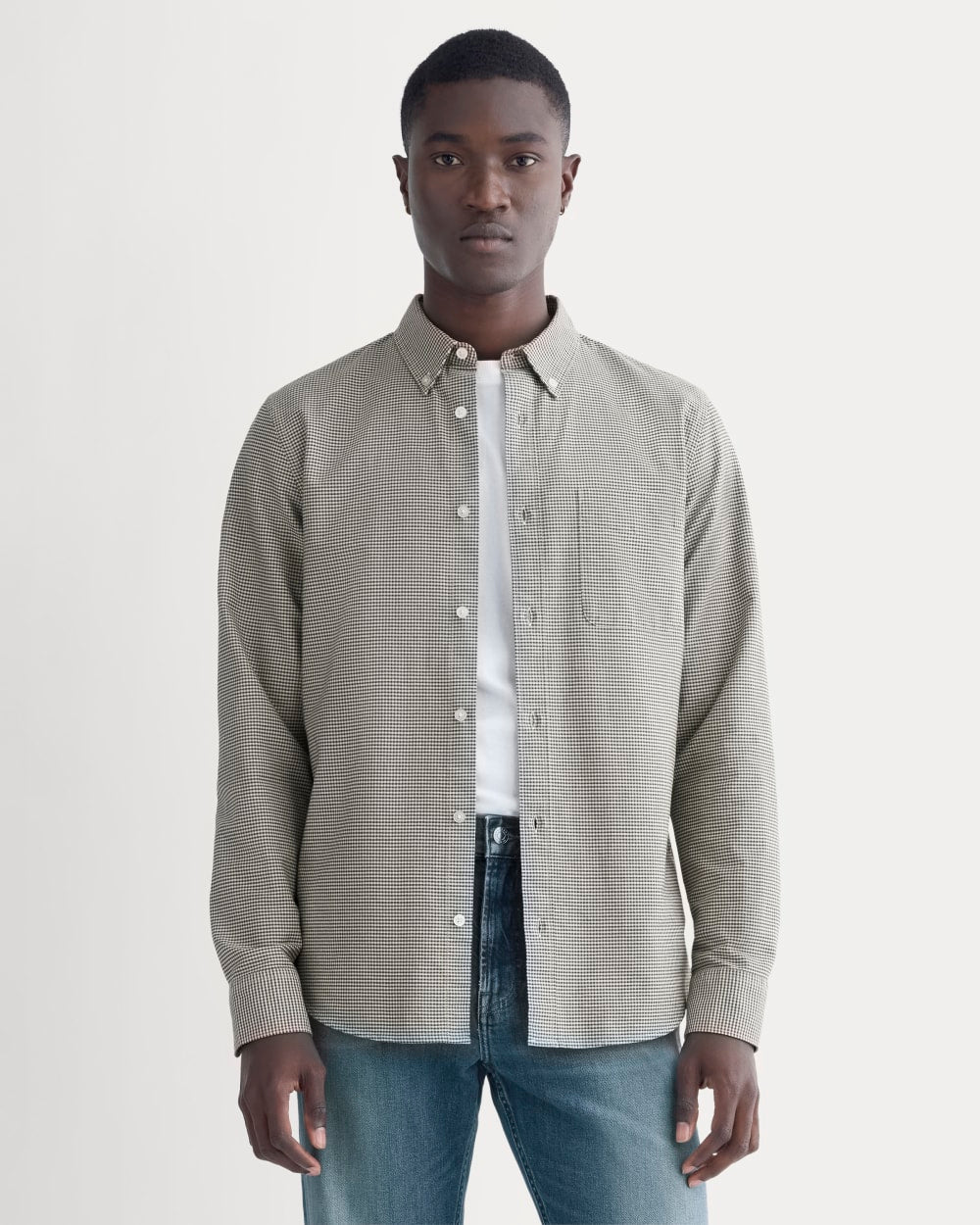 mens-slim-oxford-forest-night-gingham | primary