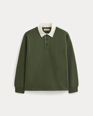 mens-luxe-rugby-polo-dark-forest | alt