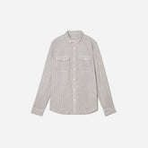 mens-long-sleeve-summer-shirt-black-white | alt