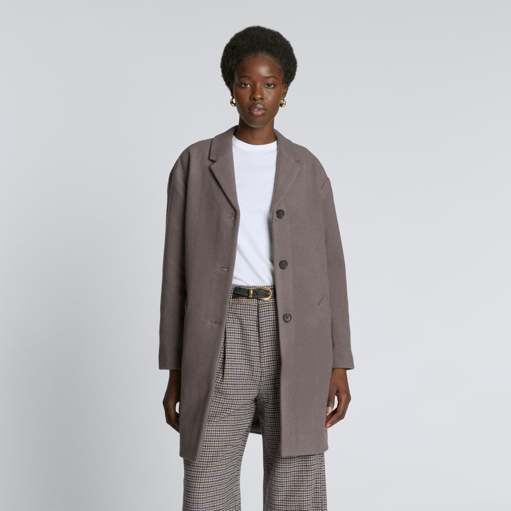 womens-italian-rewool-cocoon-coat-taupe-grey | primary