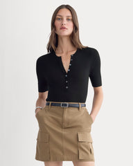 womens-short-sleeve-henley-soft-merino-black | primary