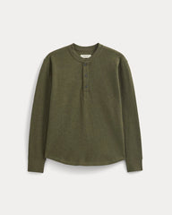 mens-thermal-cozy-waffle-henley-heather-beech | alt