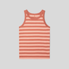 womens-organic-cotton-cutaway-tank-redwood-stripe | alt