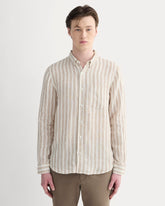 mens-linen-ls-shirt-bone-coconut | primary