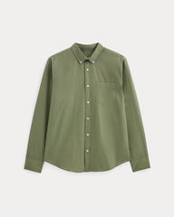 mens-washed-poplin-shirt-lichen-green | alt