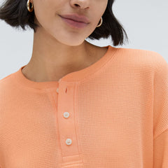 womens-organic-ctn-waffle-henley-orange-chiffon