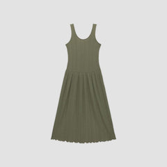 womens-rib-soft-knit-scoop-neck-dress-kalamata | alt