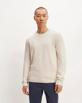 mens-felted-merino-crew-neck-sweater-heathered-oat | primary