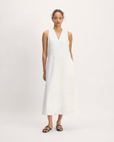 womens-linen-eyelet-maxi-dress-white-eyelet | primary