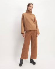womens-felted-merino-funnel-pullover-deep-camel