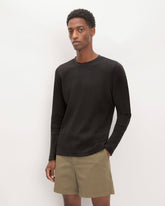 mens-waffle-ls-crew-black | primary