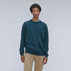 mens-merino-blend-crewneck-sweater-deep-teal | primary