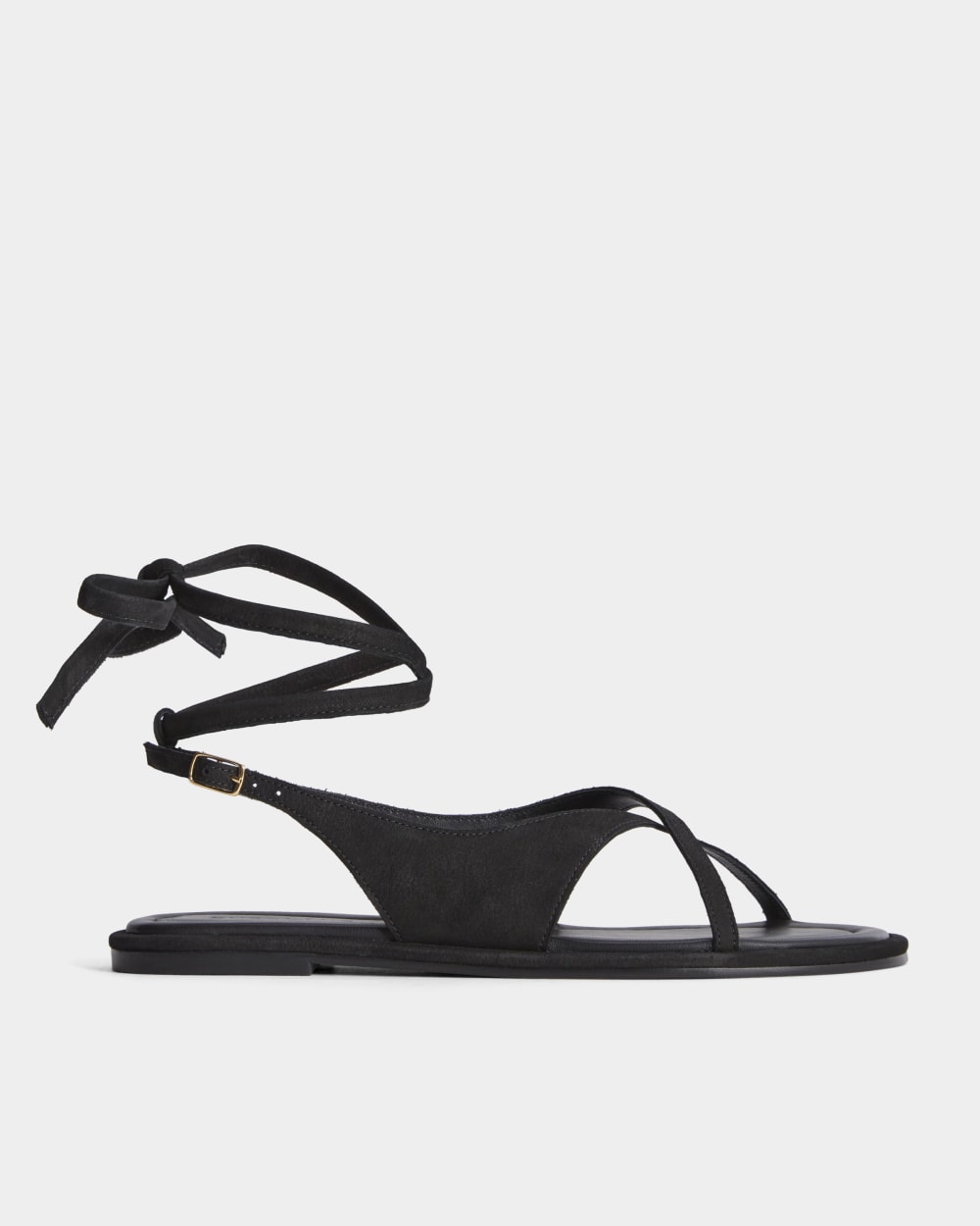 womens-leather-crisscross-sandal-black | primary