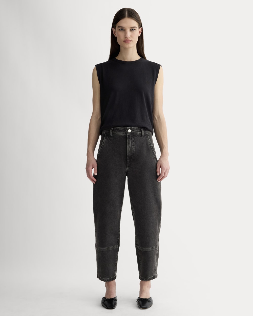 womens-utility-barrel-pant-denim-black | primary
