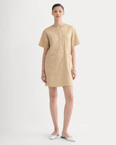 womens-safari-mini-dress-classic-khaki | primary