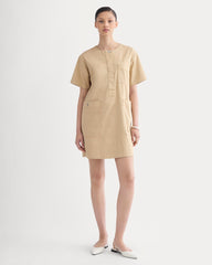 womens-safari-mini-dress-classic-khaki | primary