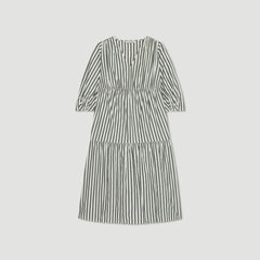 womens-poplin-tiered-dress-bone-black | alt