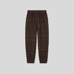 womens-linen-pull-on-barrel-pant-chocolate-brown-black | alt