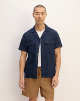 mens-linen-ss-camp-shirt-navy | primary