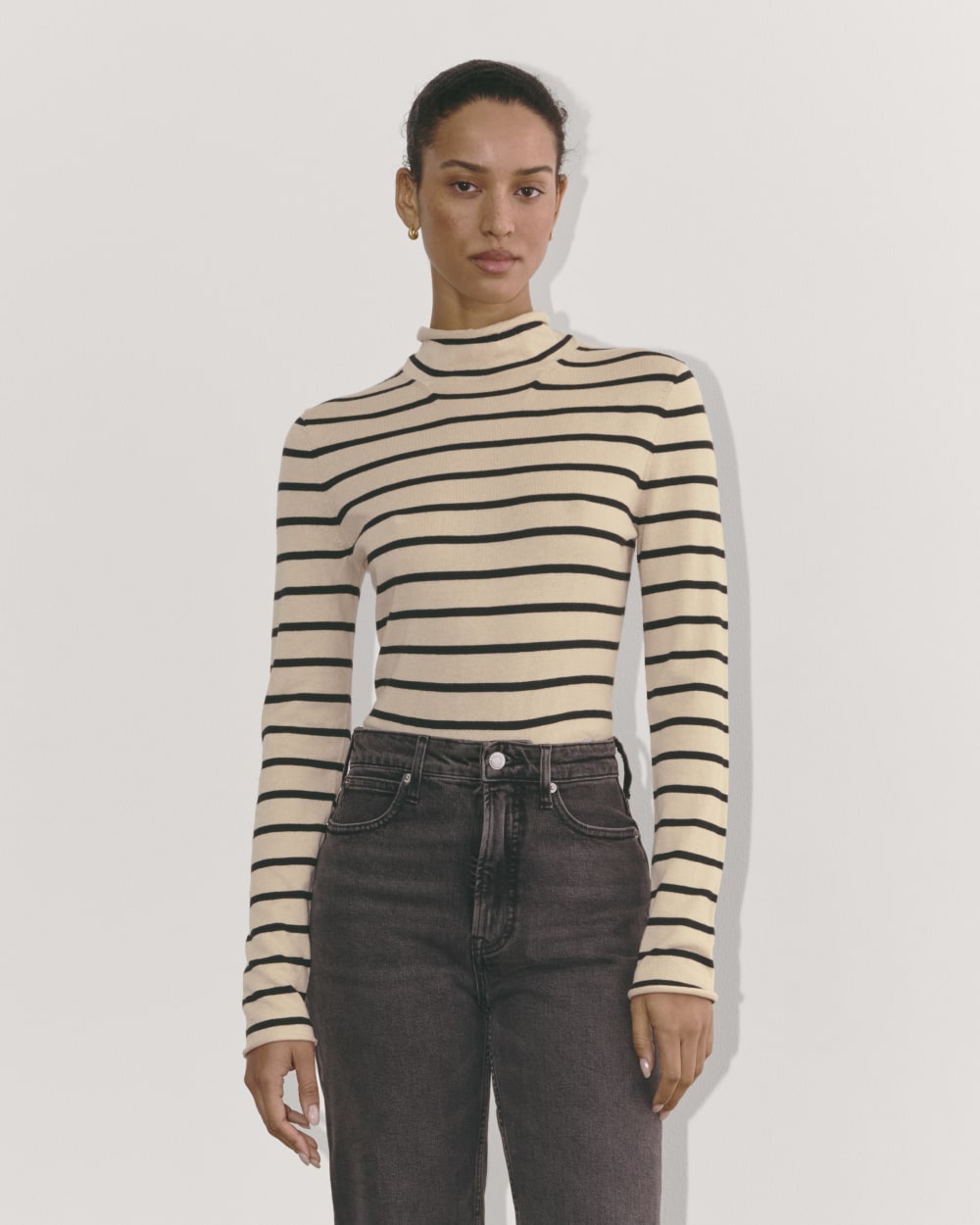 womens-funnel-neck-cotton-cashmere-powder-black | primary