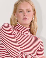 womens-supima-rib-turtleneck-bone-berry-red | alt