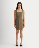 womens-dream-square-neck-dress-deep-taupe | primary